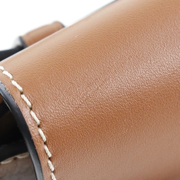 LOEWE Gate Bum Body Bag Waist 321.54.Z58 Calf Brown Ladies - Picture 8 of 10